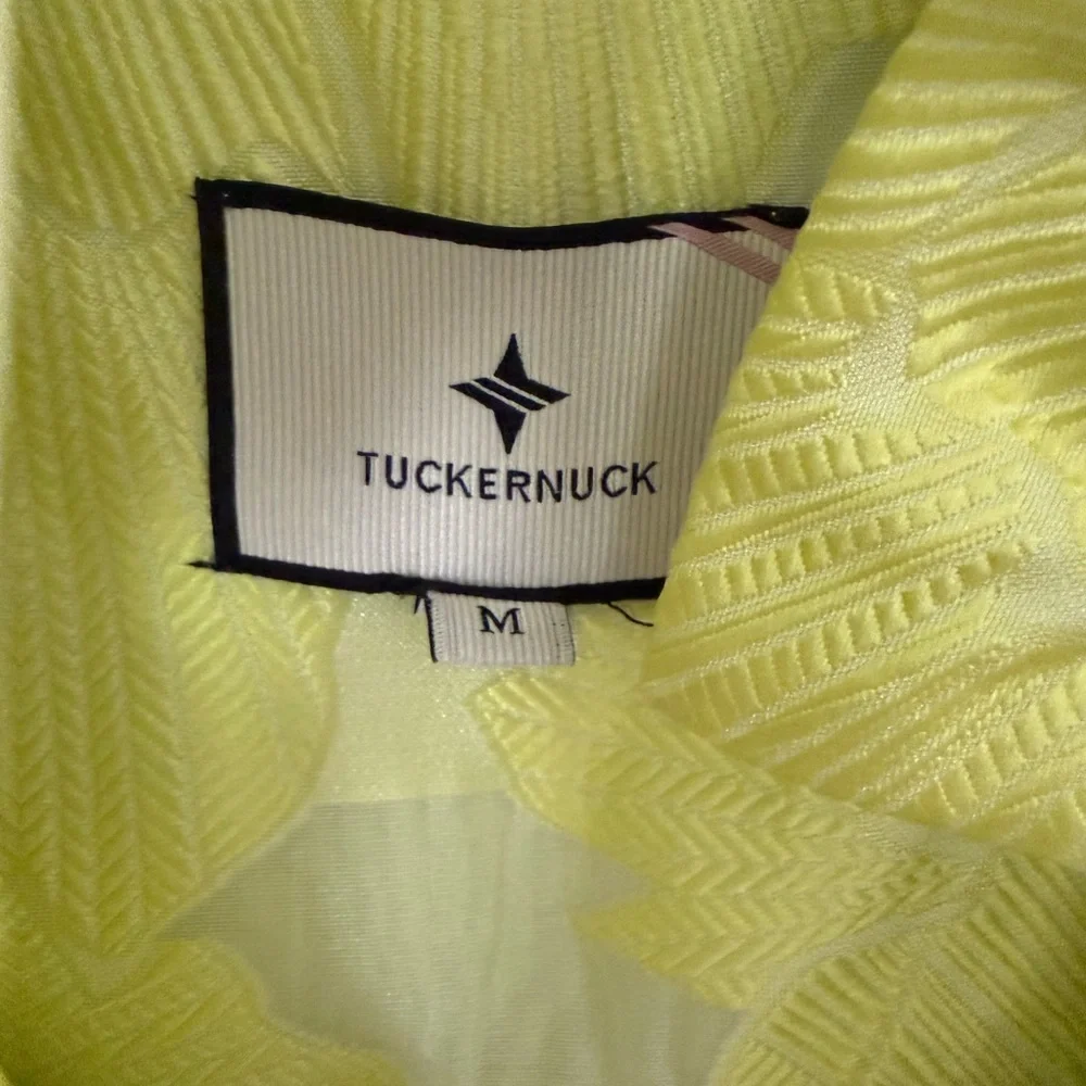 Read description before purchasing-Damaged Tuckernuck Palmerston Yellow Dress M - Picture 3 of 4
